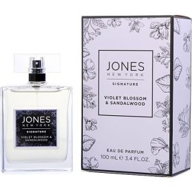 JONES NY VIOLET BLOSSOM & SANDALWOOD by Jones New York EAU DE PARFUM SPRAY 3.4 OZ