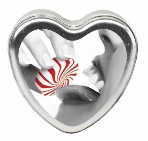 Edible Heart Candle Mint 4 oz