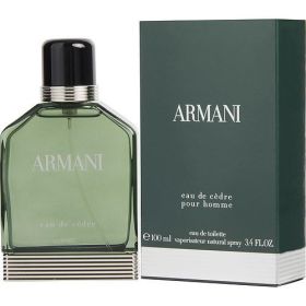 ARMANI EAU DE CEDRE by Giorgio Armani EDT SPRAY 3.4 OZ