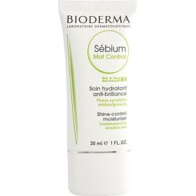 Bioderma by Bioderma Sebium Mat Control Shine Control Moisturizer - (For Combination/Oily Sensitive Skin) --30ml/1oz