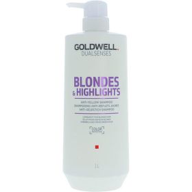 GOLDWELL by Goldwell DUAL SENSES BLONDES & HIGHLIGHTS BRILLIANCE SHAMPOO 33.8 OZ