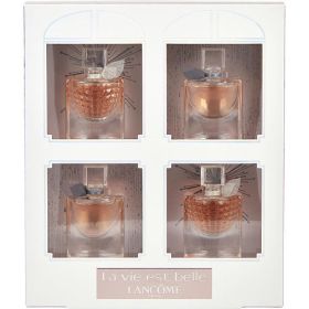 LANCOME VARIETY by Lancome 4 PIECE MINI VARIETY WITH 2 X LA VIE EST BELLE & 2 X LA VIE EST BELLE L'ECLAT AND ALL ARE EAU DE PARFUM SPRAY 0.13 OZ MINI