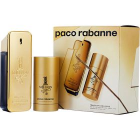 PACO RABANNE 1 MILLION by Paco Rabanne EDT SPRAY 3.4 OZ & DEODORANT STICK 2.5 OZ