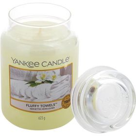 YANKEE CANDLE by Yankee Candle FLUFFY TOWELS SCENTED LARGE JAR 22 OZ