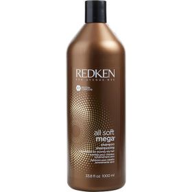 REDKEN by Redken ALL SOFT MEGA SHAMPOO FOR SEVERELY DRY HAIR 33.8 OZ