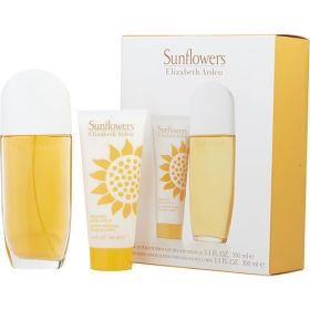 SUNFLOWERS by Elizabeth Arden EDT SPRAY 3.3 OZ & BODY LOTION 3.3 OZ