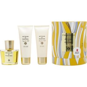 ACQUA DI PARMA MAGNOLIA NOBILE by Acqua di Parma EAU DE PARFUM SPRAY 3.4 OZ & BODY CREAM 2.5 OZ & BATH AND SHOWER GEL 2.5 OZ