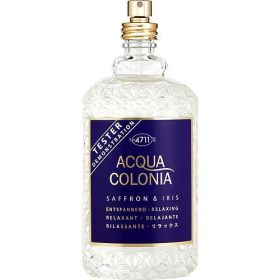 4711 ACQUA COLONIA SAFFRON & IRIS by 4711 EAU DE COLOGNE SPRAY 5.7 OZ *TESTER