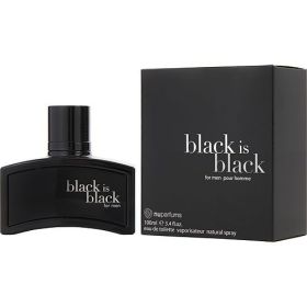 BLACK IS BLACK by Nuparfums EDT SPRAY 3.4 OZ