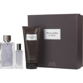 ABERCROMBIE & FITCH FIRST INSTINCT by Abercrombie & Fitch EDT SPRAY 3.4 OZ & HAIR AND BODY WASH 6.7 OZ & EDT SPRAY 0.5 OZ