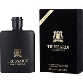 TRUSSARDI BLACK EXTREME by Trussardi EDT SPRAY 3.4 OZ