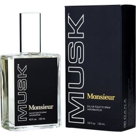 MONSIEUR MUSK by Dana EDT SPRAY 4 OZ