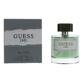 Guess 1981 by Guess (Option: 3.4 oz Eau De Toilette Spray for Men)