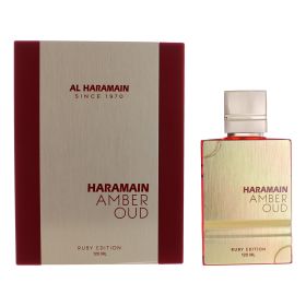 Amber Oud Ruby Edition by Al Haramain (Option: 4 oz Eau De Parfum Spray for Unisex)