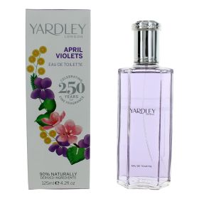 Yardley April Violets by Yardley of London (Option: 4.2 oz Eau De Toilette Spray for Women)