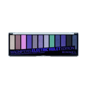 RIMMEL LONDON Magnif'eyes Eyeshadow Palette (Color: Electric Violet Edition)